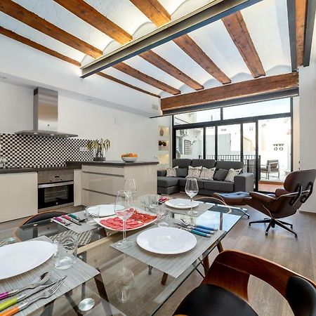 Florit Flats - Center Luxurious 1Br 1Ba Terrace Wi-Fi Ac Apartment Valencia Exterior foto