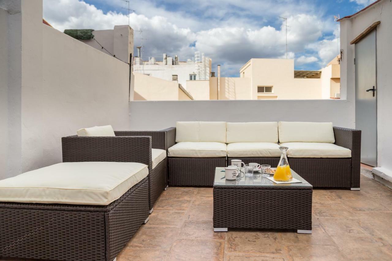 Florit Flats - Center Luxurious 1Br 1Ba Terrace Wi-Fi Ac Apartment Valencia Exterior foto