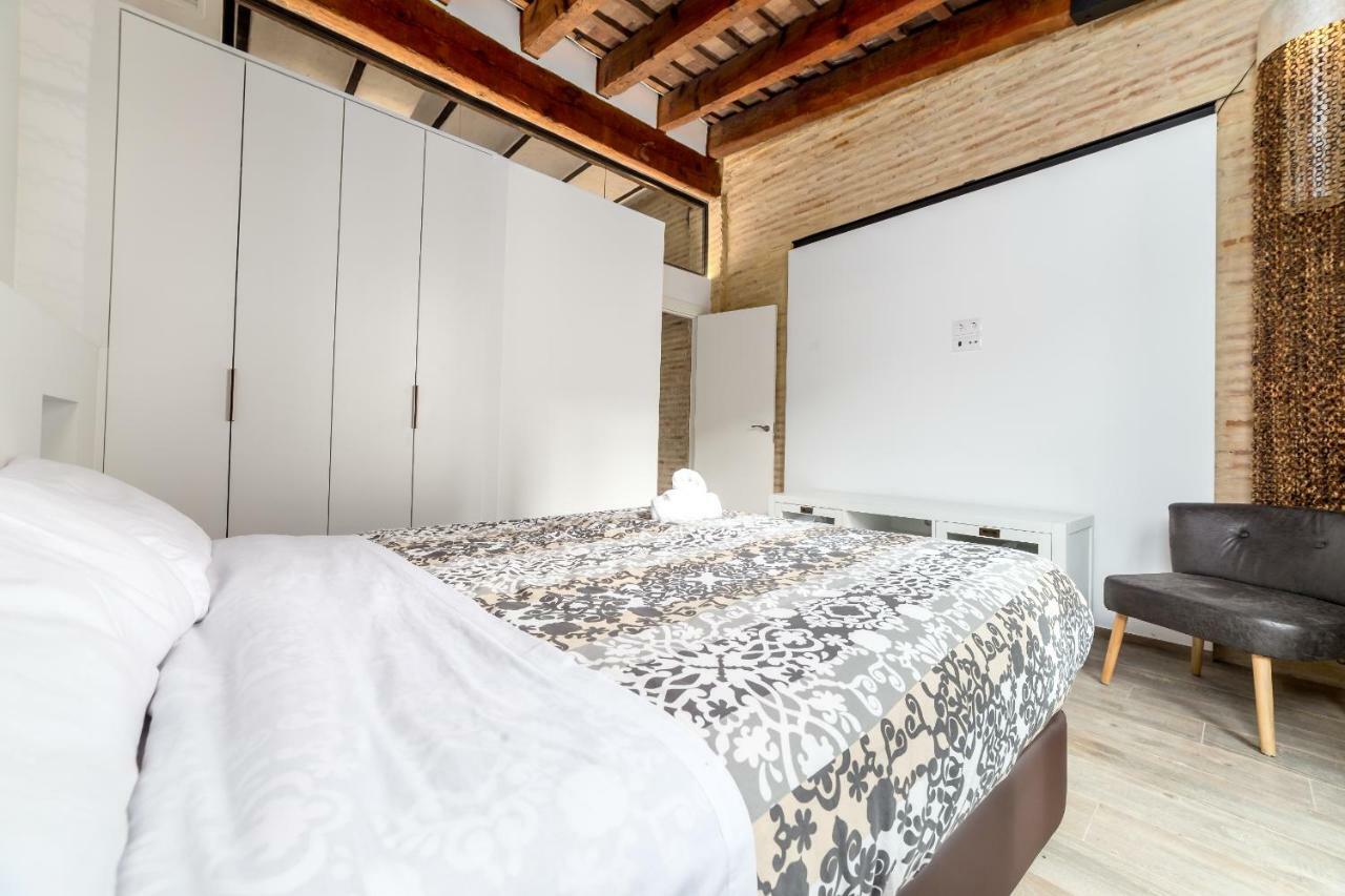 Florit Flats - Center Luxurious 1Br 1Ba Terrace Wi-Fi Ac Apartment Valencia Exterior foto