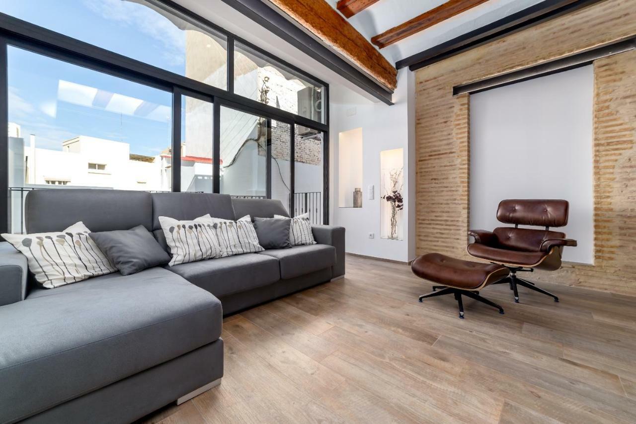 Florit Flats - Center Luxurious 1Br 1Ba Terrace Wi-Fi Ac Apartment Valencia Exterior foto