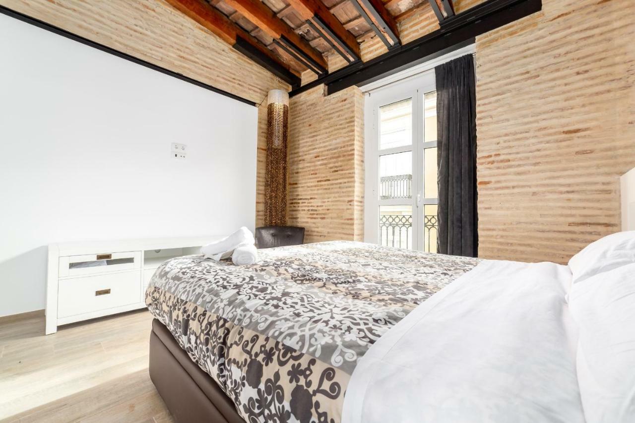 Florit Flats - Center Luxurious 1Br 1Ba Terrace Wi-Fi Ac Apartment Valencia Exterior foto